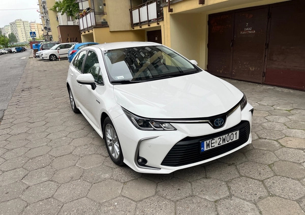 Toyota Corolla cena 89900 przebieg: 32000, rok produkcji 2021 z Warszawa małe 277